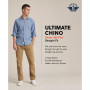 Men's Ultimate Straight Fit Smart 360 Flex Linen-Blend Chino Pants