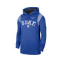 Men's Royal Duke Blue Devils 2022 Game Day Sideline Performance Pullover Hoodie