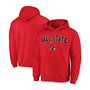 Men's Red Cardinal Ball State Cardinals Campus Pullover Hoodie