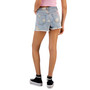Juniors' High Rise Frayed-Hem Denim Mom Shorts, Created for Macy's