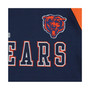 Men's Navy Chicago Bears Draft Fleece Raglan Pullover Hoodie