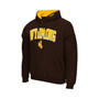 Men's Brown Wyoming Cowboys Arch and Logo Pullover Hoodie