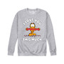 Men's Garfield Love You This Much Fleece Sweatshirt