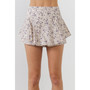 Women's Floral Skort