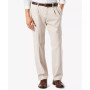Men's Big & Tall Easy Classic Pleated Fit Khaki Stretch Pants