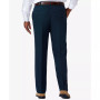 Men's Big & Tall Cool 18® PRO Classic-Fit Expandable Waist Flat Front Stretch Dress Pants