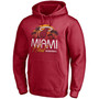 Men's Red Miami Heat Post Up Hometown Collection Pullover Hoodie