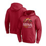 Men's Red Miami Heat Post Up Hometown Collection Pullover Hoodie