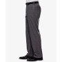 J.M. Men’s Classic/ Regular Fit Stretch Sharkskin Suit Pants
