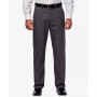 J.M. Men’s Classic/ Regular Fit Stretch Sharkskin Suit Pants