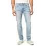Men's Slim Ash Crinkled Stretch Denim Jeans