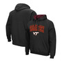 Men's Black Virginia Tech Hokies Arch Logo 3.0 Pullover Hoodie