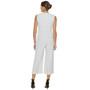 Women's Sleeveless Wrap-Front Jumpsuit