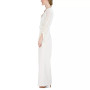 Women's Surplice-Neck Balloon-Sleeve Jumpsuit