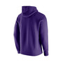 Men's Purple Clemson Tigers Retro Football Club Fleece Pullover Hoodie