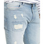 Men's Slim-Fit Distressed Jeans