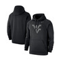 Men's Black West Virginia Mountaineers Logo Club Pullover Hoodie