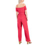 Women's Off-The-Shoulder Crepe Jumpsuit
