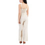 Petite Sleeveless Tie-Front Jumpsuit, Created for Macy's