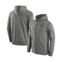 Men's Heathered Gray Florida Gators Throwback Alternate Logo Stack Performance Full-Zip Hoodie