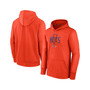 Men's Orange New York Mets Authentic Collection Pregame Performance Pullover Hoodie