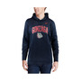 Men's Navy Gonzaga Bulldogs Arch Over Logo Pullover Hoodie