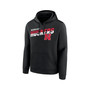 Men's Branded Black Nebraska Huskers Quick Slant Pullover Hoodie