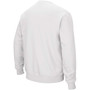 Men's White Clemson Tigers Arch Logo Crew Neck Sweatshirt