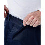 Men's Big & Tall Premium No Iron Khaki Classic Fit Flat Front Hidden Expandable Waistband Pants