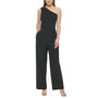 Women's Draped One-Shoulder Jumpsuit