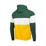 Men's Gold Green Bay Packers Colorblock Current Pullover Hoodie