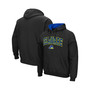 Men's Black Delaware Fightin' Blue Hens Arch and Logo Pullover Hoodie