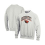 Men's Gray Oregon State Beavers Arch Over Logo Reverse Weave Pullover Sweatshirt