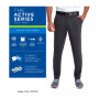 Men's Active Series Slim-Fit Stretch Solid Casual Pants