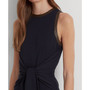 Women's Tie-Front Jersey Sleeveless Jumpsuit, Regular & Petite