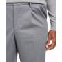 Men's Big & Tall Signature Lux Cotton Classic Fit Pleated Creased Stretch Khaki Pants