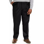 Men's Big & Tall Signature Lux Cotton Classic Fit Pleated Creased Stretch Khaki Pants