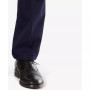 Men's Big & Tall Signature Lux Cotton Classic Fit Pleated Creased Stretch Khaki Pants
