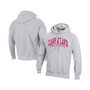 Men's Gray Clark Atlanta University Panthers Tall Arch Pullover Hoodie