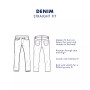 Men's Big & Tall Straight Fit Stretch Jeans