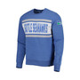 Men's Heathered College Navy Seattle Seahawks Bypass Tribeca Pullover Sweatshirt