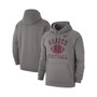 Men's Heathered Gray Virginia Tech Hokies Football Club Pullover Hoodie