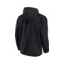 Men's Branded Black, Gray Brooklyn Nets Team Leader Iconic Colorblock Anorak Raglan Quarter-Zip Hoodie