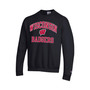 Men's Black Wisconsin Badgers High Motor Pullover Sweatshirt