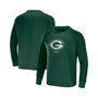 Men's NFL x Darius Rucker Collection by Green Green Bay Packers Raglan Fleece Pullover Sweatshirt
