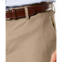 Men's Big & Tall Signature Lux Cotton Classic Fit Creased Stretch Khaki Pants
