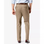 Men's Big & Tall Signature Lux Cotton Classic Fit Creased Stretch Khaki Pants