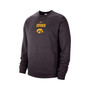 Men's Charcoal Iowa Hawkeyes Campus Block Club Pullover Sweatshirt