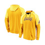Men's Branded Gold Los Angeles Lakers Made To Move Space Dye Raglan Pullover Hoodie