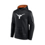 Men's Branded Black Texas Longhorns On the Ball Pullover Hoodie